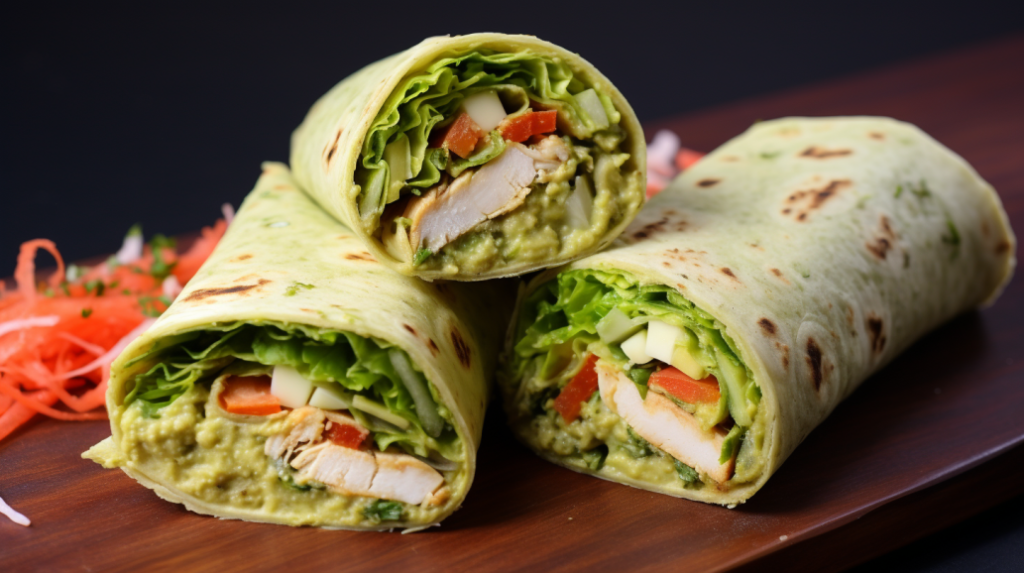 Wrap de Frango com Abacate Combinação Perfeita para Perder Peso 5 Wrap de Frango com Abacate Combinacao Perfeita para Perder Peso Foto 02