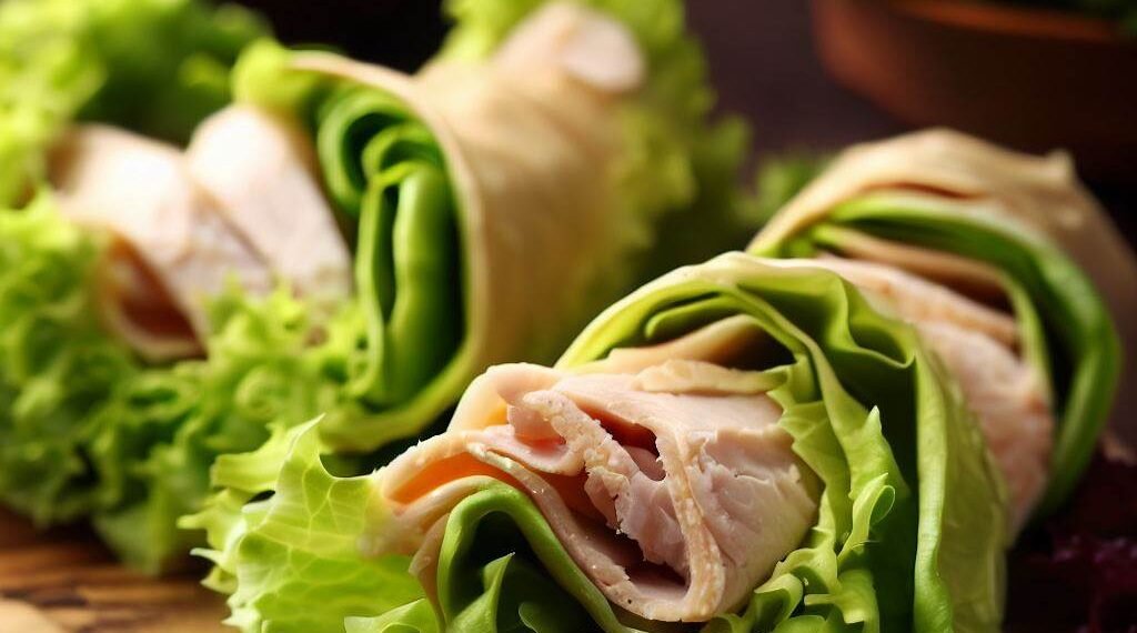 Rolinhos de Alface com Peru: Leveza e Nutrição de dar Água na Boca! 1 Rolinhos de Alface com Peru: Leveza e Nutrição de dar Água na Boca!