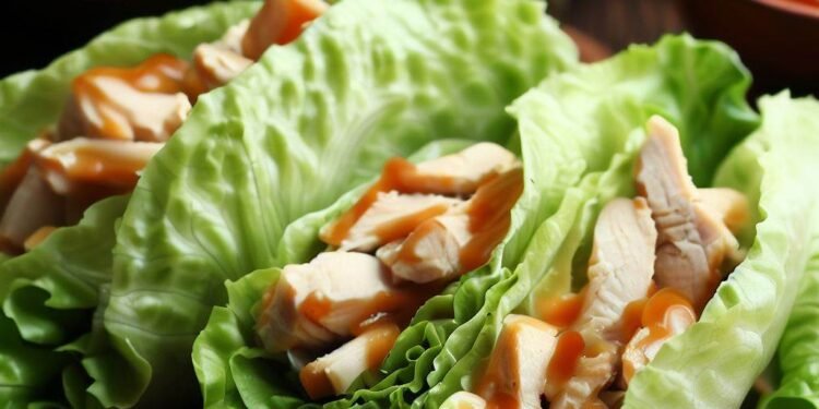 Rolinhos de Alface com Frango: Sabor e Emagrecimento em um só Prato! 2 Rolinhos de Alface com Frango: Sabor e Emagrecimento em um só Prato!