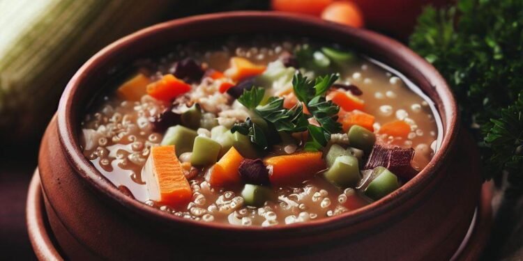 Sopa de Legumes com Quinoa: O Segredo para Perder Peso! 2 Sopa de Legumes com Quinoa