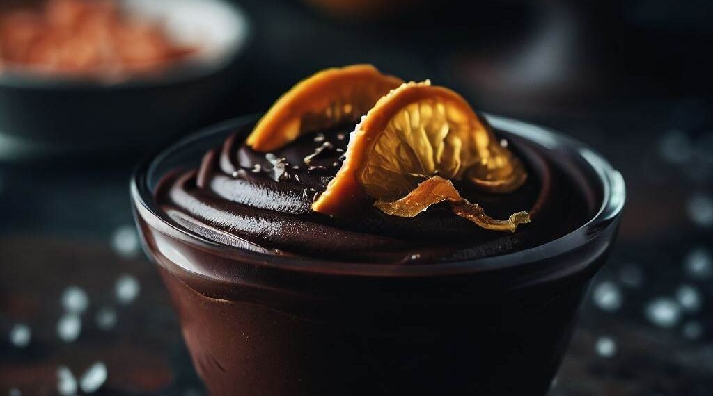 Deliciosa Mousse de Chocolate Amargo com Toque Cítrico de Laranja e Pitada de Sal Marinho 1 Deliciosa Mousse de Chocolate Amargo com Toque Cítrico de Laranja e Pitada de Sal Marinho