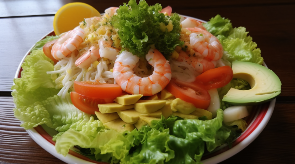 Salada de Camarão e Abacate: Luxo e Magreza na sua Mesa! 1 Salada de Camarão e Abacate: Luxo e Magreza na sua Mesa!