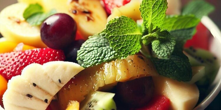 Salada de Frutas com Hortelã: Refresque-se e Derreta Gordurinhas! 2 Salada de Frutas com Hortelã: Refresque-se e Derreta Gordurinhas!