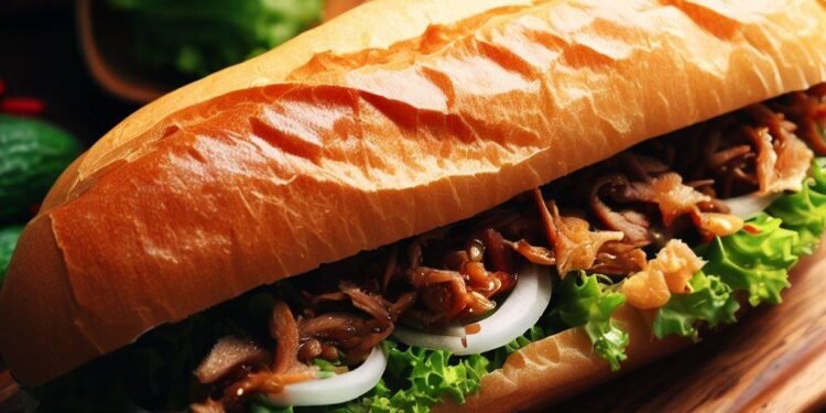 Banh Mi Vietnamita: Sanduíche de Baguete com Sabores Asiáticos 2 Banh Mi Vietnamita: Sanduíche de Baguete com Sabores Asiáticos