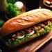 Banh Mi Vietnamita: Sanduíche de Baguete com Sabores Asiáticos