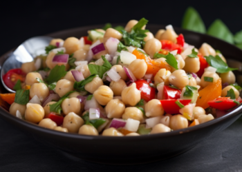 Salada de Grão-de-Bico: Emagreça com Prazer e Saciedade!