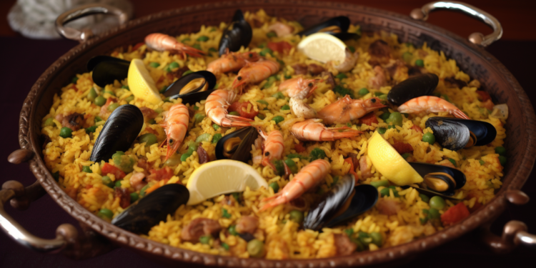 Paella de Frutos do Mar e Chouriço - Um Sabor do Mar 4 Paella de Frutos do Mar e Chouriço - Um Sabor do Mar