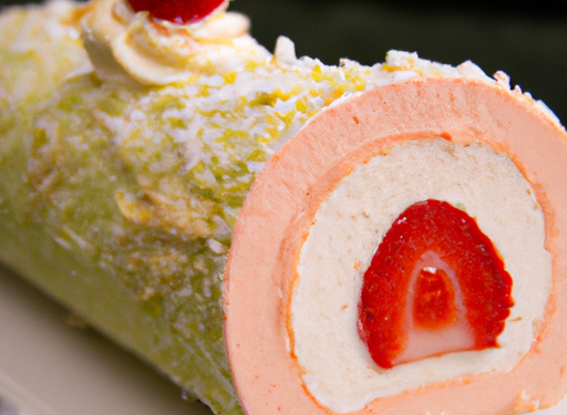 Rocambole Fit de Morango: Sabor e Saúde em Harmonia