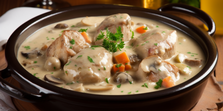 Blanquette de Veau: Ensopado de Vitela ao Molho Branco