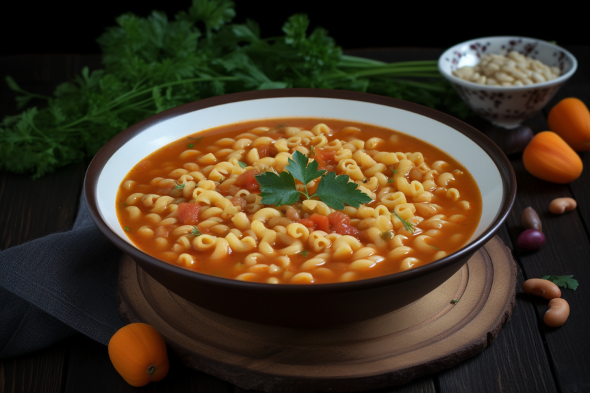 Pasta e Fagioli: Sopa de Massa e Feijão à Moda Italiana 2 Pasta e Fagioli: Sopa de Massa e Feijão à Moda Italiana