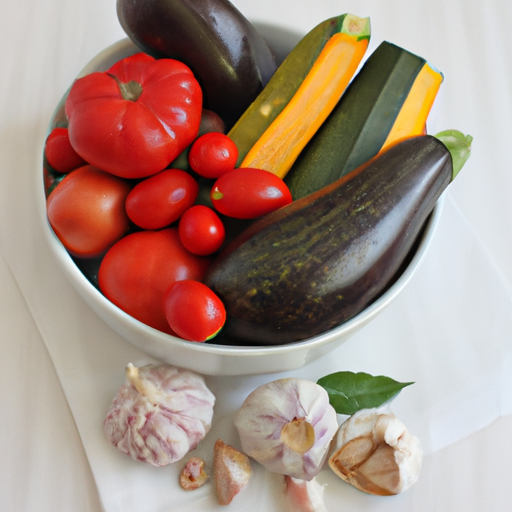 Receita Tradicional de Ratatouille 3 Ratatouille ingredients