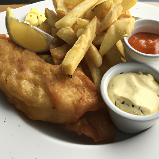 Fish and Chips Britânico 2 Fish and Chips Britânico