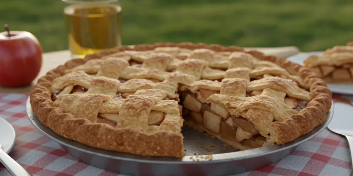 Receita prática de torta de maçã sem açúcar e sem glúten