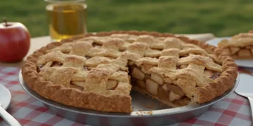 Receita prática de torta de maçã sem açúcar e sem glúten