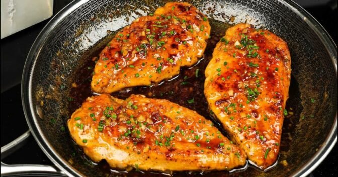 Receita simples de peito de frango na frigideira que derrete na boca 2 Receita simples de peito de frango na frigideira que derrete na boca